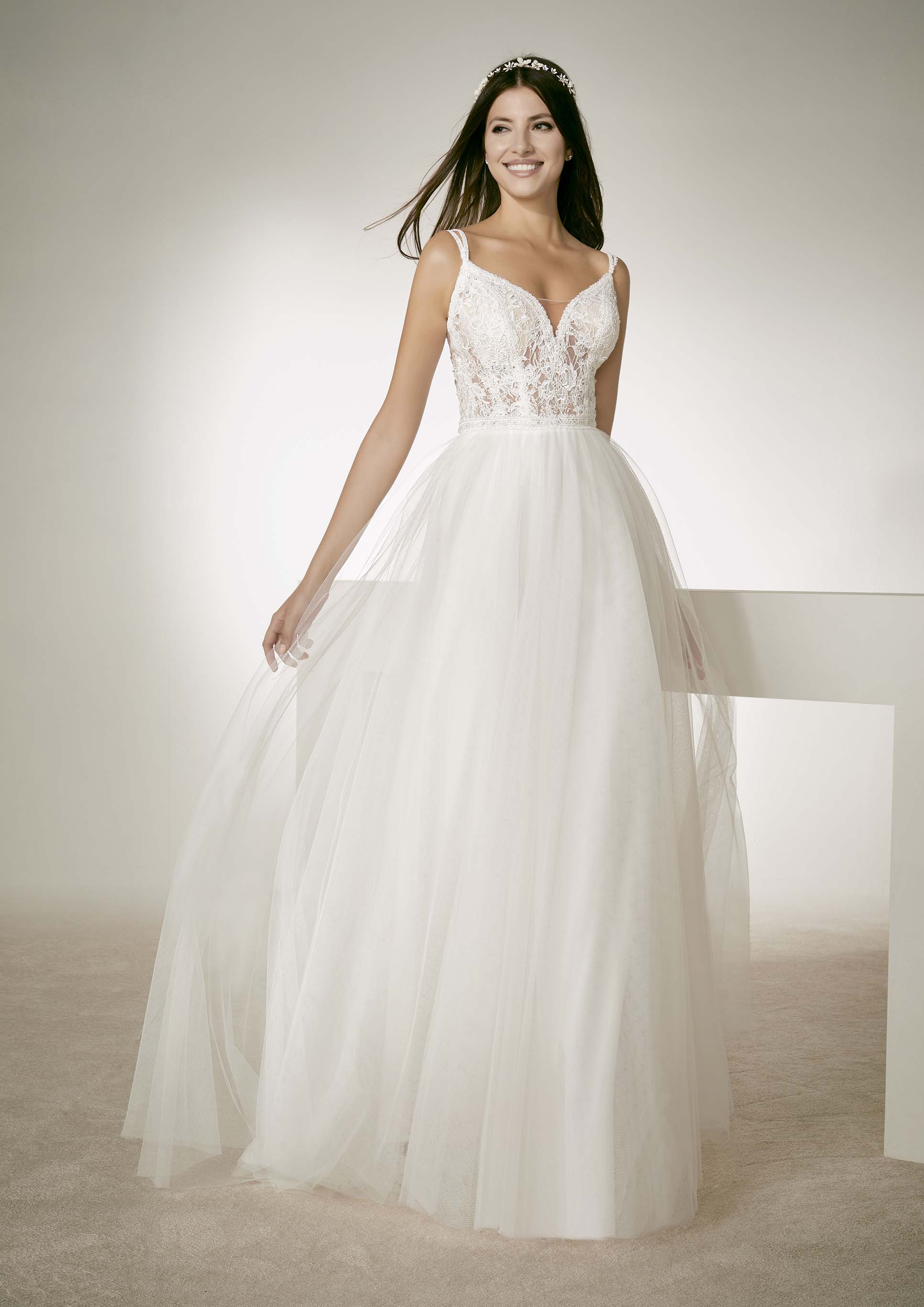 2020 Pronovias White One BRidal Collection | Arabia Weddings