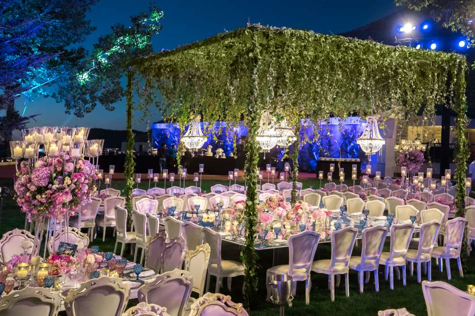 A Hanging Gardens Wedding in Lebanon Arabia Weddings