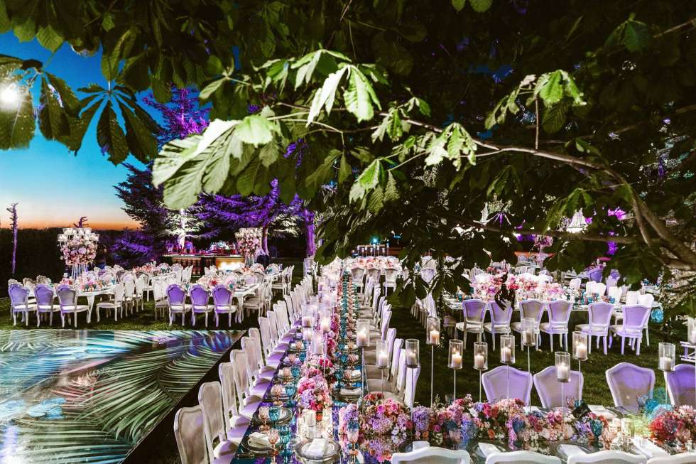 A Hanging Gardens Wedding in Lebanon Arabia Weddings
