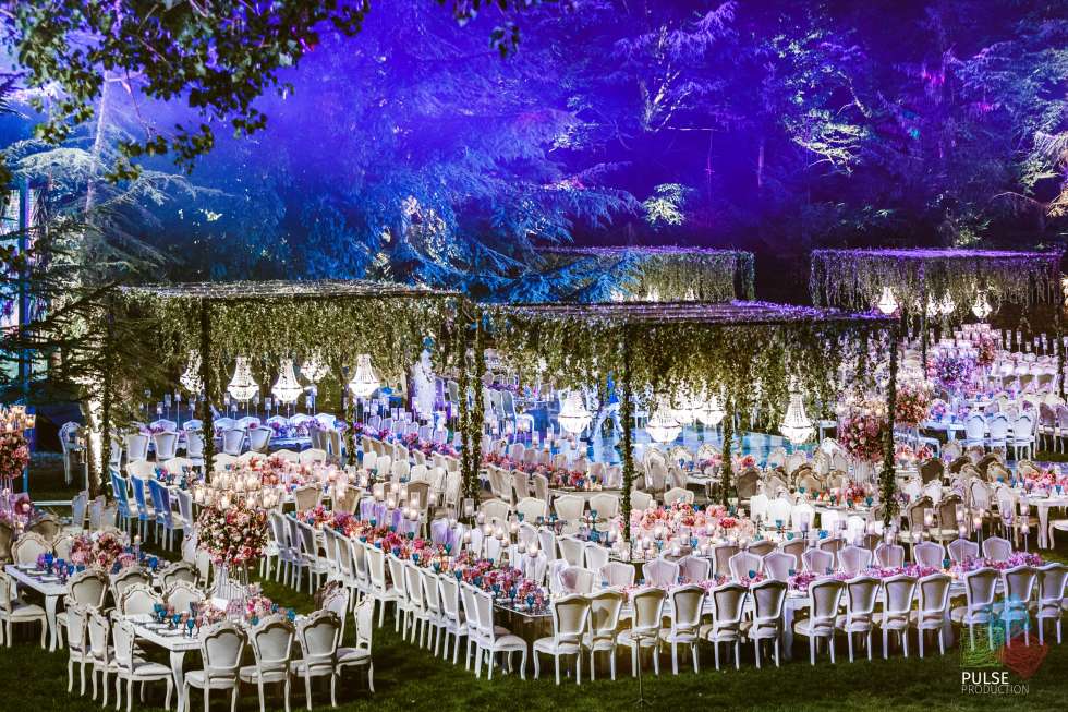 A Hanging Gardens Wedding in Lebanon Arabia Weddings