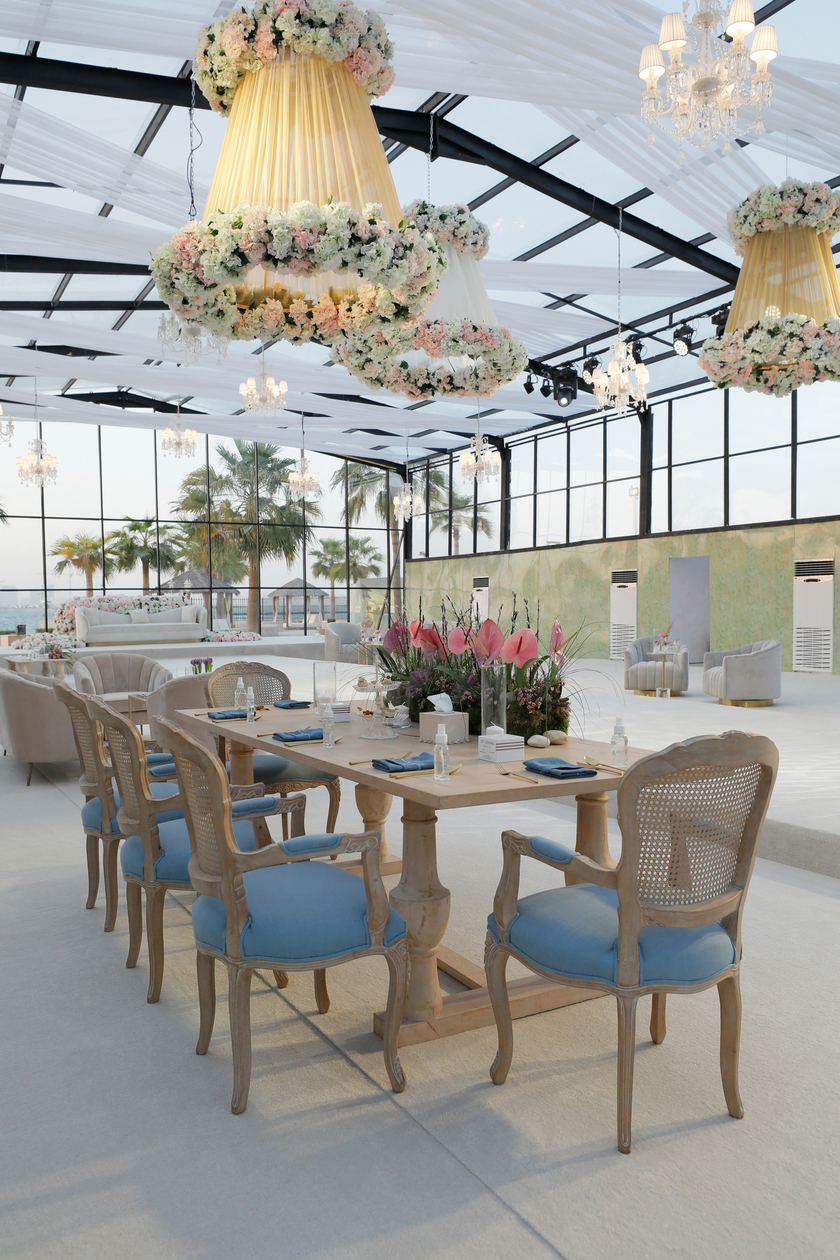 Glass House Wedding in Doha Arabia Weddings