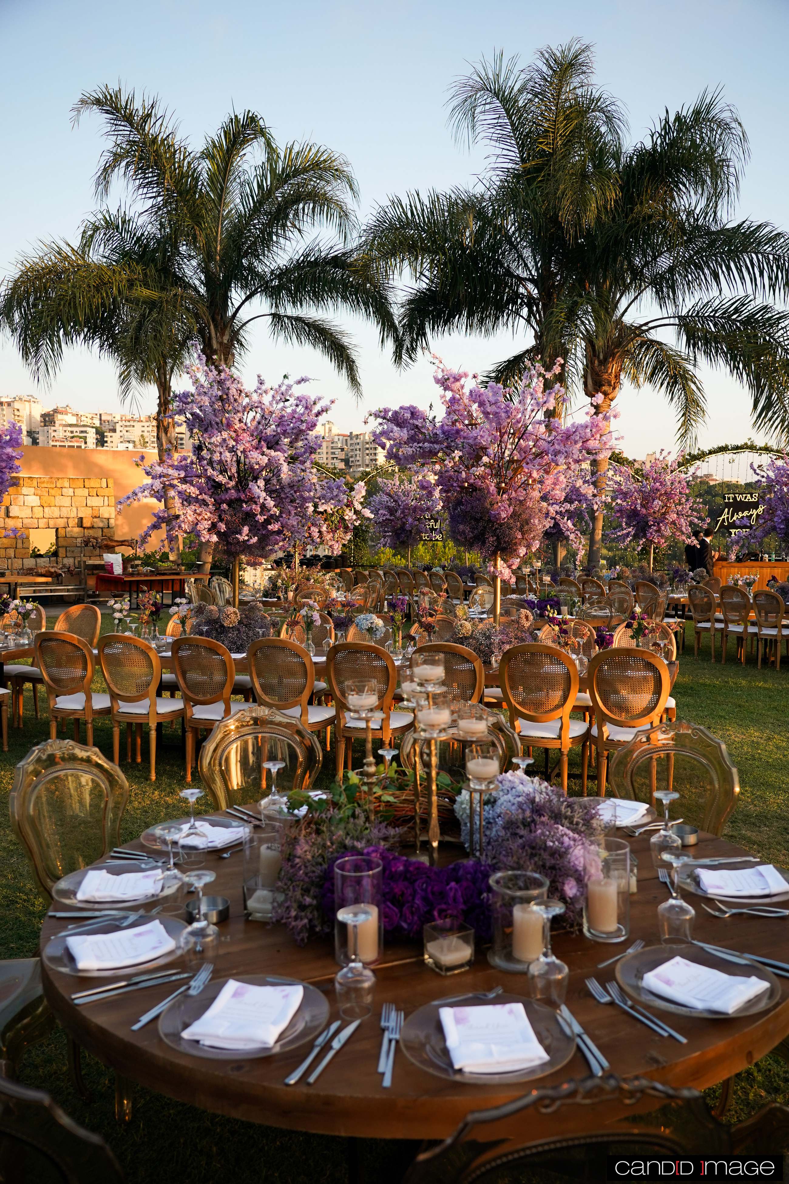 A Purple Garden Wedding in Lebanon Arabia Weddings