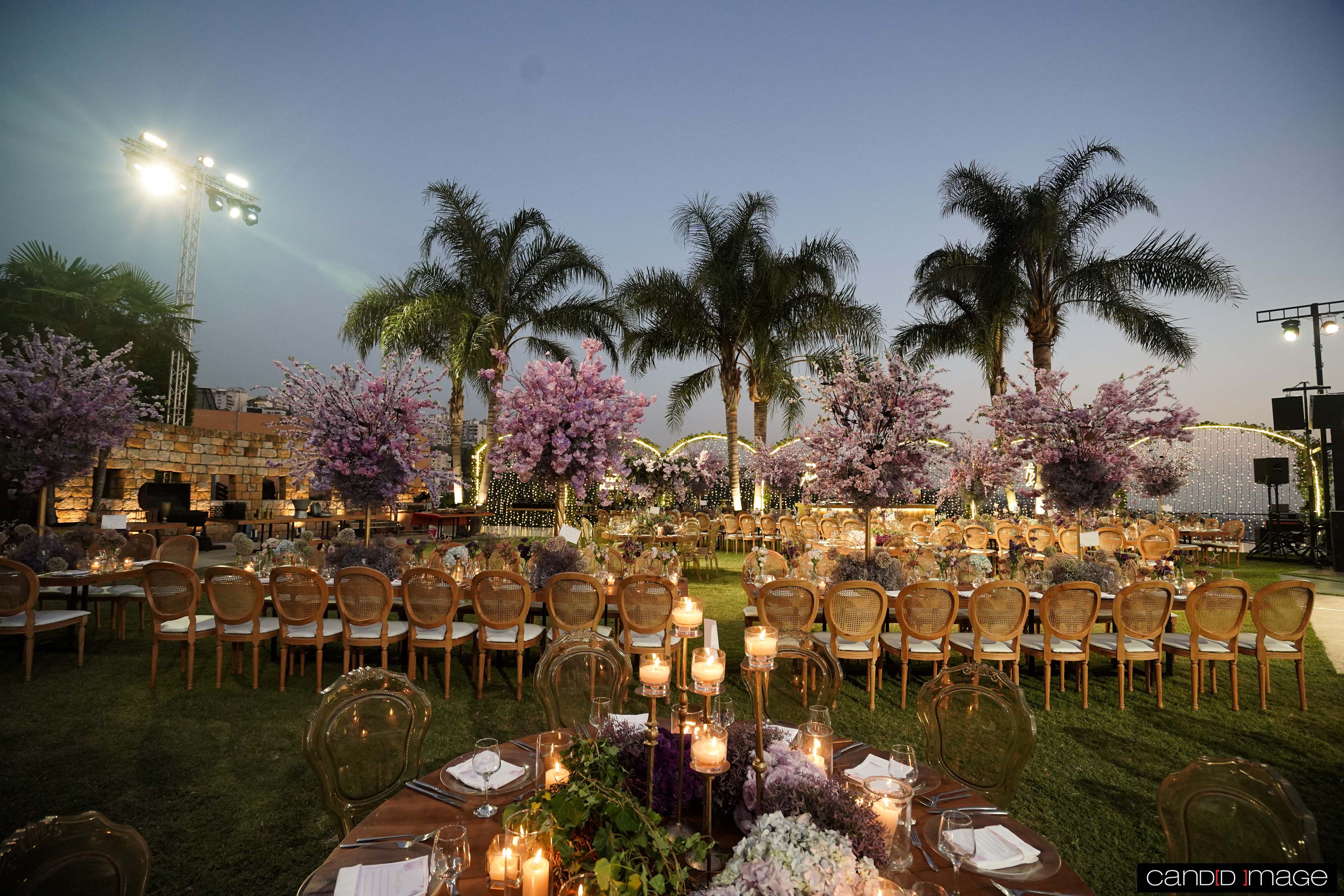 A Purple Garden Wedding in Lebanon Arabia Weddings
