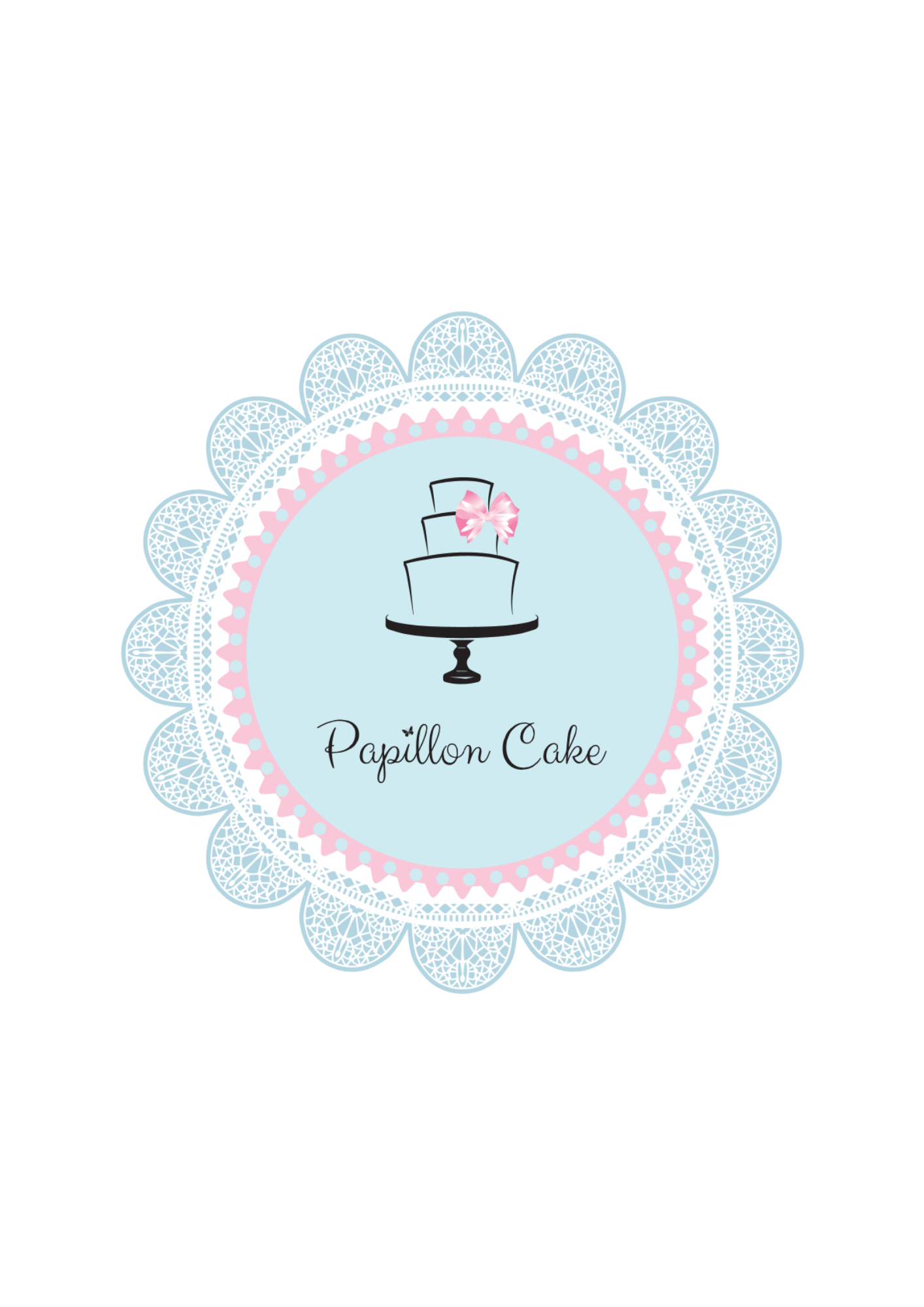 Papillon Cake Logo