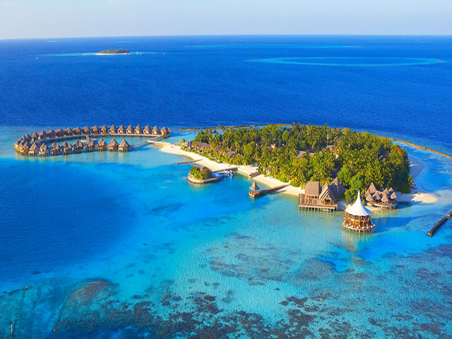 اين توجد جزيرة جزر المالديف