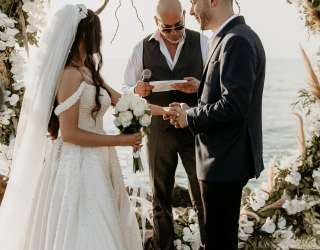 حفل زفاف ميسون بستوني ومصطفى أوزبران في قبرص