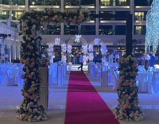 حزمة الزفاف الذهبية في هيلتون دبي نخلة جميرا