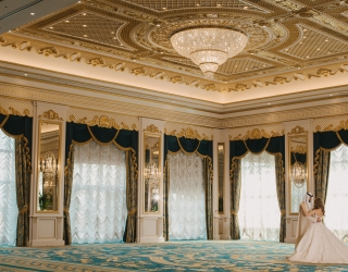 حزمة زفاف ” التوافق المثالي The Perfect Match“– فندق رافلز ذا بالم