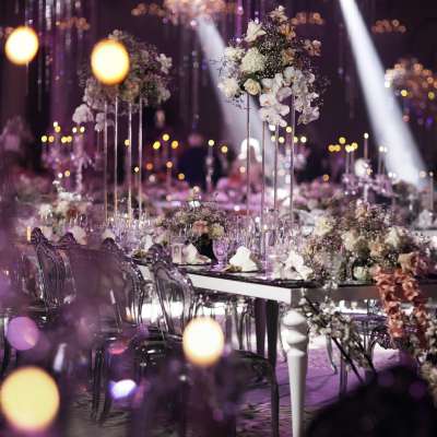 A Cosmic Crystal Wedding in Abu Dhabi