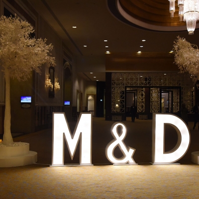 An Enchanted Fairytale Wedding in Doha