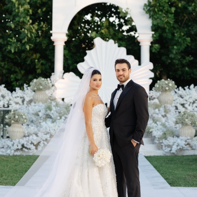 An All White Timeless Wedding in Lebanon