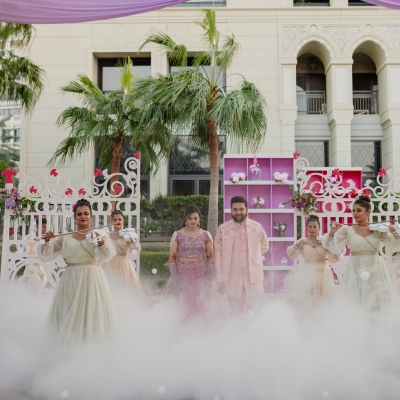 A Glitzy Indian Destination Wedding in Dubai