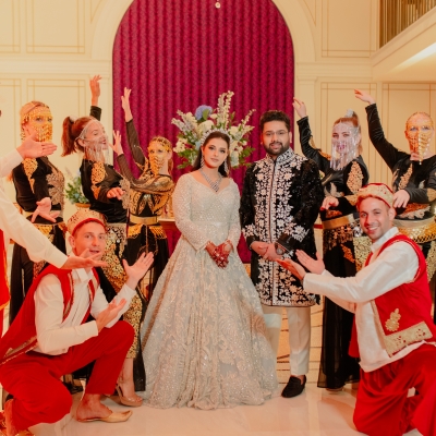 A Glitzy Indian Destination Wedding in Dubai