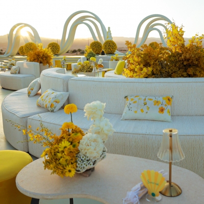 A Bloom in Yellow Wedding in Aqaba