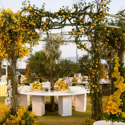 A Bloom in Yellow Wedding in Aqaba