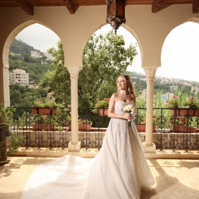 A Blooming Garden Wedding in Lebanon