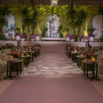 Palm Trees and Velvet Greens: A Tropical Wedding in Bahrain