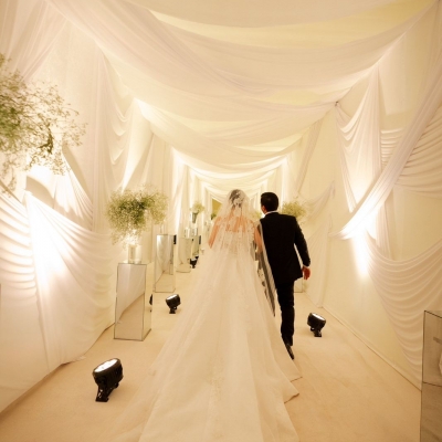 A Heavenly White Wedding in Amman