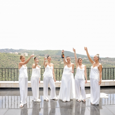A Pink Tinted Dream Wedding in Lebanon