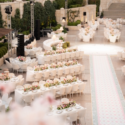 A Pink Blooming Wedding in Amman A Pink Blooming Wedding in Amman