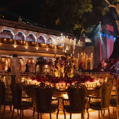 حفل زفاف أسطوري لنيترا مانتينا وڤامسي غاديراجو