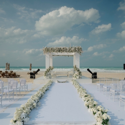 A Landmark Celebration: The First Indian Destination Wedding at Saadiyat Rotana