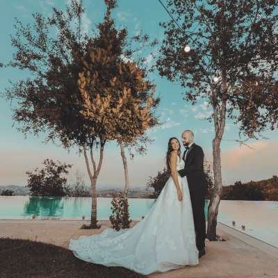 Tony and Christelle's Rustic Wedding in Lebanon