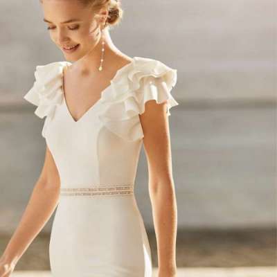 Simple Wedding Dresses from The Latest 2021 Bridal Collections