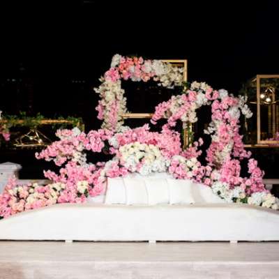 An All Pink Wedding in Qatar