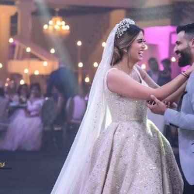 حفل زفاف رومانسي كلاسيكي في لبنان