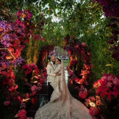 A Vibrant Outdoor Wedding in Cairo