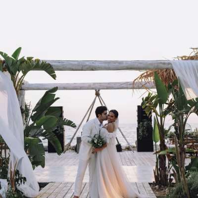 Nadia and Ibrahim&#039;s Beach Wedding in Lebanon