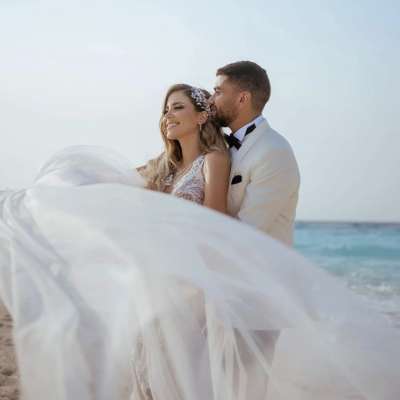 A Fun Tropical Wedding in Egypt