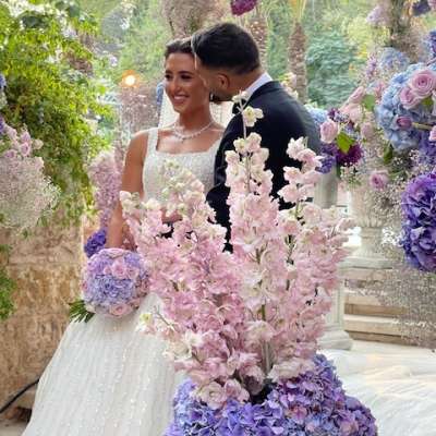 حفل زفاف بألوان الباستيل في عمان 