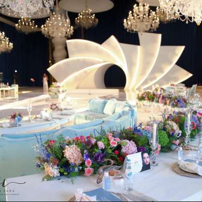 A Pastel Floral Garden Wedding in Doha