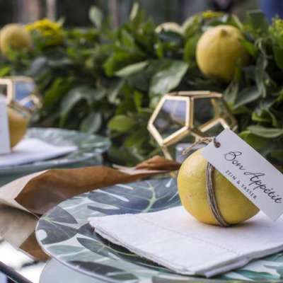 Zesty Lemon and Orange Wedding Theme Ideas