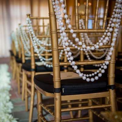 A Beautiful Pearl Wedding Theme