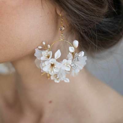 Statement Earrings for the Bride