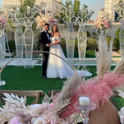 An Enchanting Pink Garden Wedding in UAE An Enchanting Pink Garden Wedding in UAE