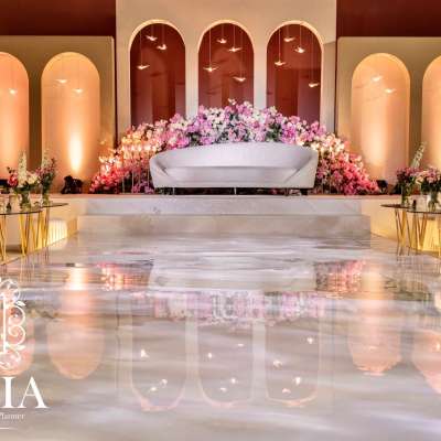 A Pink Garden Wedding in Doha