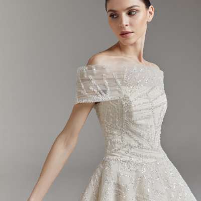 Twinkling Dots Wedding Dresses by Tony Ward for Spring 2023