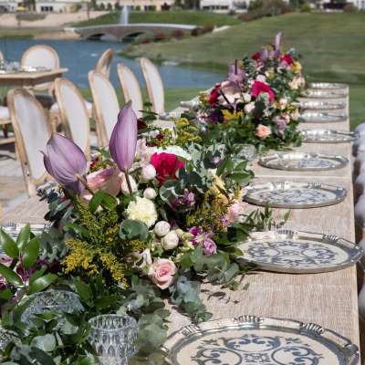 حفل زفاف ريفي ساحر في دبي
