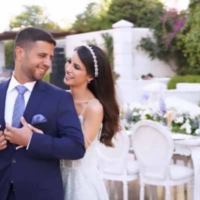 A Beautiful Hydrangea Engagement in Amman A Beautiful Hydrangea Engagement in Amman