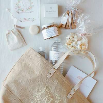 Best Destination Wedding Welcome Bag Ideas