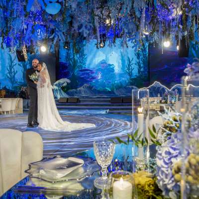 حفل زفاف من وحي أعماق البحار في عمان