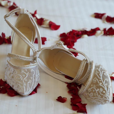 احذية زفاف ليلي