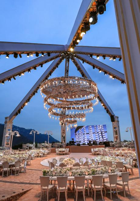 حفل زفاف لو كوارتير في لبنان من تنظيم توني بريس