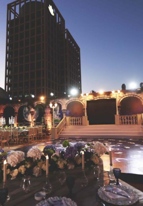 A Midnight Glam Wedding in Amman