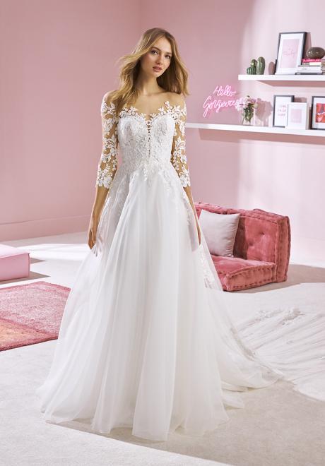 pronovias white one 2020