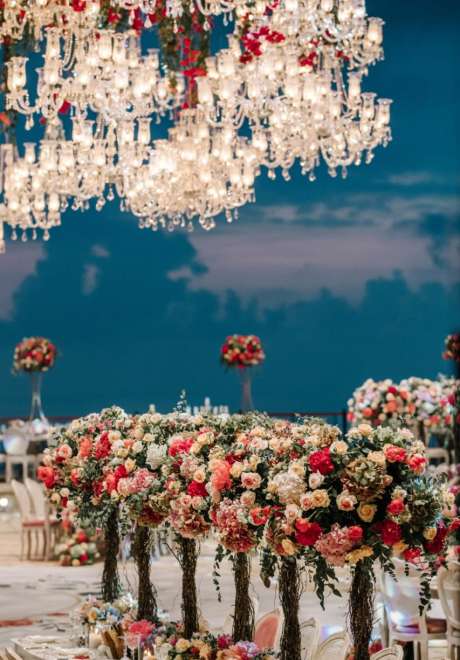 حفل زفاف بثيم الحديقة الساحرة في لبنان